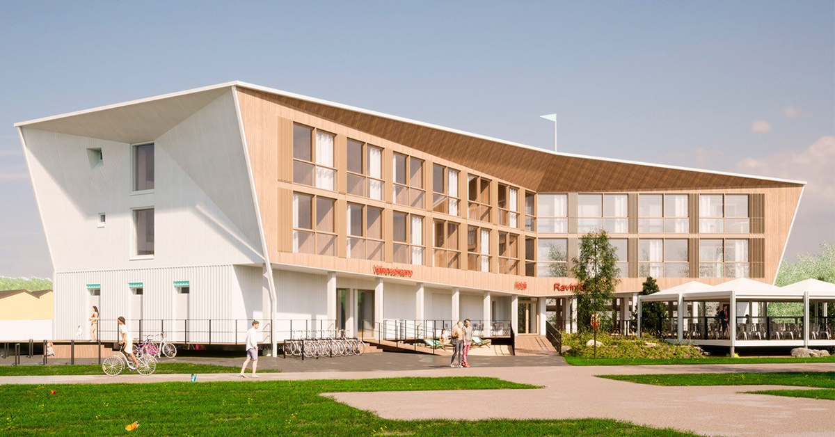 Nallikari Lomakyl&auml;n uusi Hotelli-Aalto.jpg