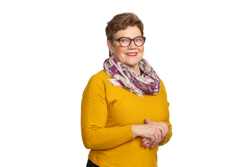 Kuvassa Oulun Energia hallituksen jäsen Sirkka-Liisa Mikkonen.